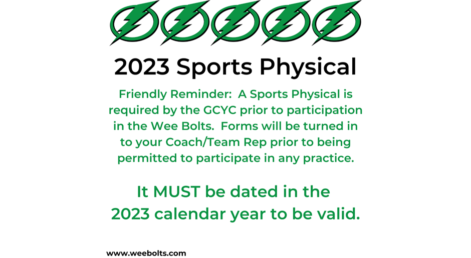 2023 Sports Physical